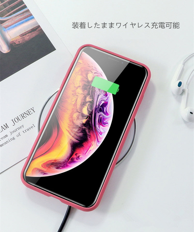 【触り心地抜群】シリコン iPhoneケース