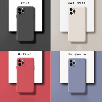【触り心地抜群】シリコン iPhoneケース