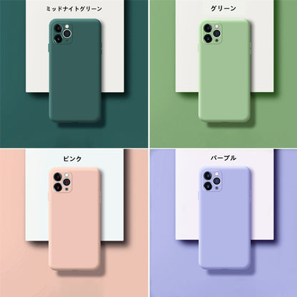 【触り心地抜群】シリコン iPhoneケース