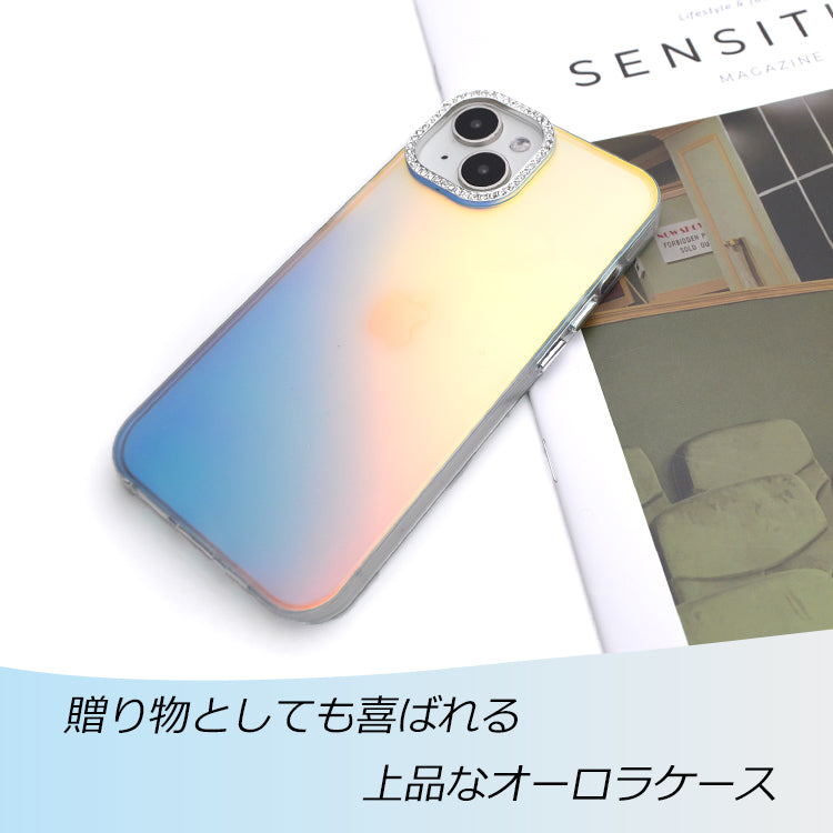 【光の魔法/オーロラ】iPhone17 ケース iPhone16e iPhone17Pro ケース iPhone15 iPhone16 ケース magsafe対応 iPhone11 iPhone12 iPhone13 iPhone14 ケース クリア アイフォン17 Air Pro Max iPhoneケース スマホケース カバー おしゃれ かわいい 韓国