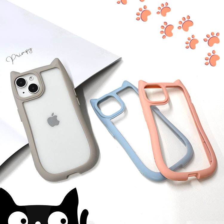 【猫耳ケース】iPhone17 ケース iPhone17 Pro ケース iPhone16e iPhone16 ケース iPhone14 iPhone15 ケース iPhone11 iPhone12 iPhone13 ケース iPhone17 Air Pro Max Plus ケース クリア iPhoneケース スマホケース 猫 カバー おしゃれ かわいい 韓国