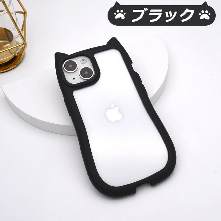 【猫耳ケース】iPhone17 ケース iPhone17 Pro ケース iPhone16e iPhone16 ケース iPhone14 iPhone15 ケース iPhone11 iPhone12 iPhone13 ケース iPhone17 Air Pro Max Plus ケース クリア iPhoneケース スマホケース 猫 カバー おしゃれ かわいい 韓国