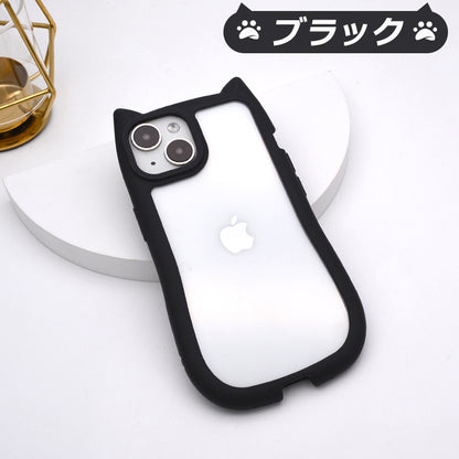 【猫耳ケース】iPhone17 ケース iPhone17 Pro ケース iPhone16e iPhone16 ケース iPhone14 iPhone15 ケース iPhone11 iPhone12 iPhone13 ケース iPhone17 Air Pro Max Plus ケース クリア iPhoneケース スマホケース 猫 カバー おしゃれ かわいい 韓国