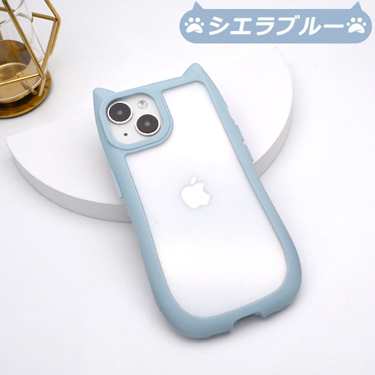 【猫耳ケース】iPhone17 ケース iPhone17 Pro ケース iPhone16e iPhone16 ケース iPhone14 iPhone15 ケース iPhone11 iPhone12 iPhone13 ケース iPhone17 Air Pro Max Plus ケース クリア iPhoneケース スマホケース 猫 カバー おしゃれ かわいい 韓国
