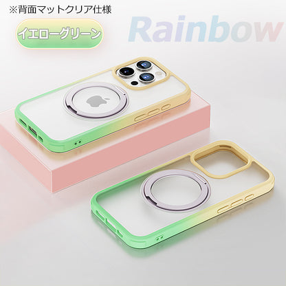 【多機能360°回転スタンド】iPhone17 ケース Magsafe対応 iPhone17Pro ケース iPhone15 iPhone16 ケース iPhone12 iPhone13 iPhone14 ケース iPhone17 Air Pro Max Plus iPhoneケース スマホケース クリア マグセーフ カバー リング かわいい おしゃれ