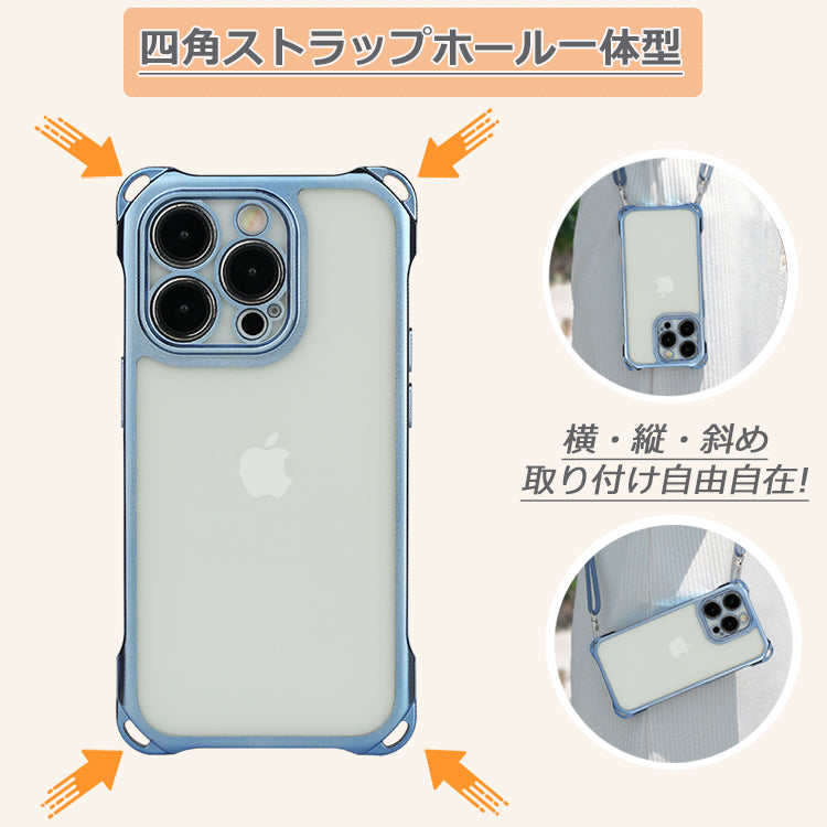 スマホショルダー iPhone17 ケース iPhone16e iPhone17Pro ケース iPhone15 iPhone16 ケース iPhone12 iPhone13 iPhone14 ケース クリア iPhone17 Air Pro Max iPhone11 SE3 iPhoneケース スマホケース カバー ショルダー タイプ ストラップ 紐 韓国