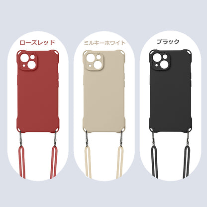 スマホショルダー iPhone17 ケース iPhone16 iPhone17Pro ケース iPhone16e iPhone15 ケース iPhone12 iPhone13 iPhone14 ケース iPhone17 Air Pro Max Plus SE3 iPhone11 カバー クリア iPhoneケース スマホケース ショルダー タイプ ストラップ 紐