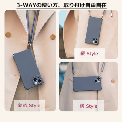 スマホショルダー iPhone17 ケース iPhone16 iPhone17Pro ケース iPhone16e iPhone15 ケース iPhone12 iPhone13 iPhone14 ケース iPhone17 Air Pro Max Plus SE3 iPhone11 カバー クリア iPhoneケース スマホケース ショルダー タイプ ストラップ 紐