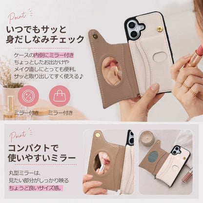 【カード収納 リング付き】スマホショルダー iPhone17 ケース iPhone17e iPhone17Pro ケース iPhone15 iPhone16 ケース iPhone12 iPhone13 mini iPhone14 ケース iPhone17 Air Pro Max Plus iPhone11 SE3 iPhoneケース スマホケース ショルダー タイプ ストラップ 紐 カバー