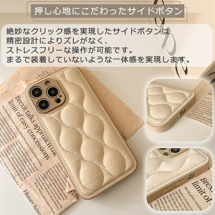 【大人かわいい雰囲気】iPhone17 ケース iPhone16e iPhone17Pro ケース iPhone16 iPhone15 ケース iPhone14 iPhone12 iPhone13 mini ケース iPhone17 Air Pro Max SE3 iPhone11 ケース iPhoneケース スマホケース キルティング かわいい おしゃれ 韓国 カバー