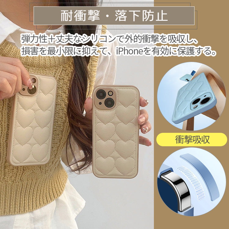 【大人かわいい雰囲気】iPhone17 ケース iPhone16e iPhone17Pro ケース iPhone16 iPhone15 ケース iPhone14 iPhone12 iPhone13 mini ケース iPhone17 Air Pro Max SE3 iPhone11 ケース iPhoneケース スマホケース キルティング かわいい おしゃれ 韓国 カバー
