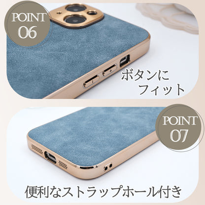 【大人上品&高級感】iPhone17 ケース iPhone17Pro ケース iPhone16 iPhone16e ケース iPhone14 iPhone15 ケース iPhone11 iPhone12 iPhone13 ケース スエード iPhone17 Air Pro Max アイフォン17 iPhoneケース スマホケース カバー かわいい おしゃれ