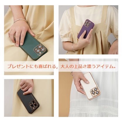 【大人上品なレザーケース】iPhone17 ケース iPhone16 ケース iPhone14 iPhone15 ケース 17Air iPhone11 iPhone12 iPhone13 mini ケース iPhone17 Pro Max Plus iPhone SE 第3世代 ケース iPhoneケース スマホケース カバー かわいい おしゃれ 韓国