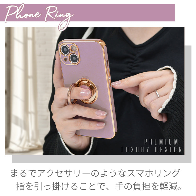 【リング一体型 高級感】iPhone17 ケース iPhone16e iPhone17Pro ケース iPhone15 iPhone16 ケース iPhone14 iPhone12 iPhone13 mini ケース iPhone17 Air Pro Max Plus iPhone SE 第3世代 ケース iPhone11 カバー iPhoneケース スマホケース リング付き 韓国