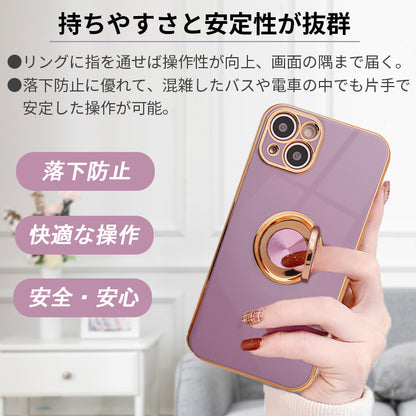 【リング一体型 高級感】iPhone17 ケース iPhone16e iPhone17Pro ケース iPhone15 iPhone16 ケース iPhone14 iPhone12 iPhone13 mini ケース iPhone17 Air Pro Max Plus iPhone SE 第3世代 ケース iPhone11 カバー iPhoneケース スマホケース リング付き 韓国