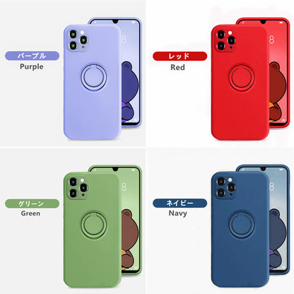 【リング一体型】iPhone17 ケース iPhone16e iPhone17Pro ケース iPhone15 iPhone16 ケース iPhone14 iPhone12 iPhone13 mini ケース iPhone17 Air Pro Max Plus iPhone SE 第3世代 ケース iPhone11 iPhoneケース スマホケース カバー リング付き 韓国