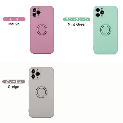 【リング一体型】iPhone17 ケース iPhone16e iPhone17Pro ケース iPhone15 iPhone16 ケース iPhone14 iPhone12 iPhone13 mini ケース iPhone17 Air Pro Max Plus iPhone SE 第3世代 ケース iPhone11 iPhoneケース スマホケース カバー リング付き 韓国