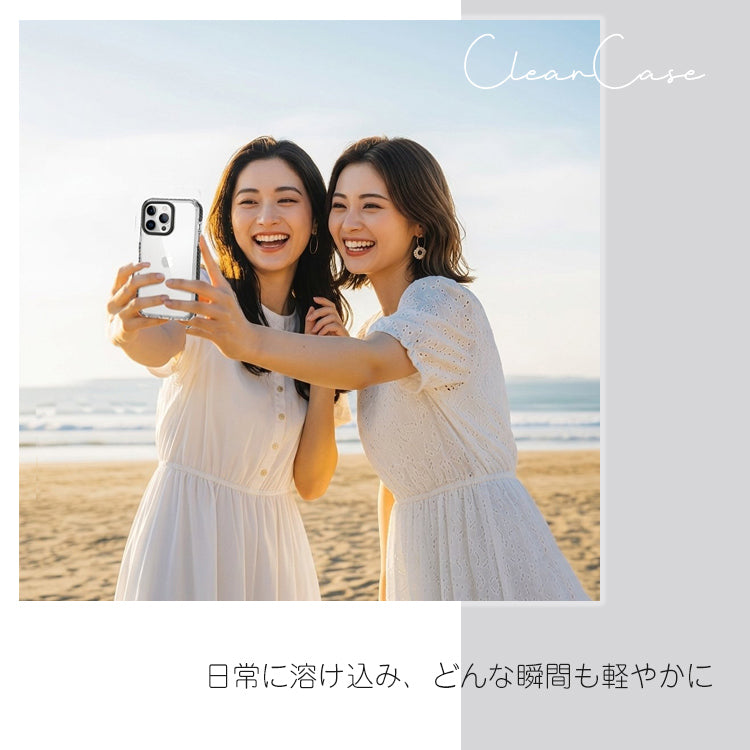 【透き通る美しさ 】Jelly Style iPhoneケース クリアケース