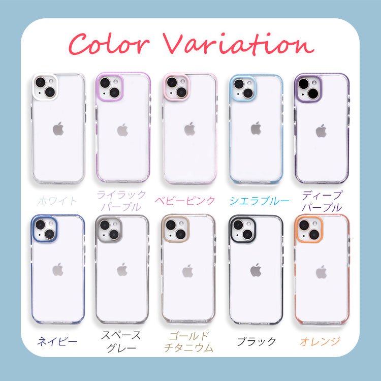 【透き通る美しさ 】Jelly Style iPhoneケース クリアケース