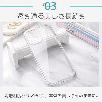 【透き通る美しさ 】Jelly Style iPhoneケース クリアケース