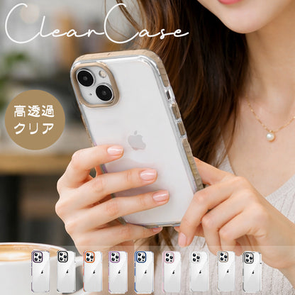 【透き通る美しさ 】Jelly Style iPhoneケース クリアケース
