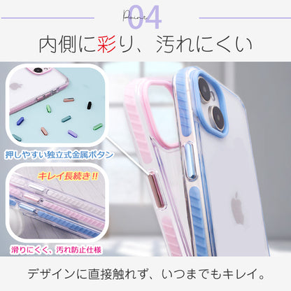 【透き通る美しさ 】Jelly Style iPhoneケース クリアケース