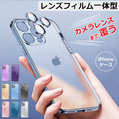 【レンズまで覆う】iPhone17 ケース iPhone16e iPhone17Pro ケース iPhone15 iPhone16 ケース iPhone14 iPhone12 iPhone13 mini ケース iPhone17 Air Pro Max Plus ケース iPhone11 SE3 カバー iPhoneケース スマホケース マット クリア かわいい 韓国