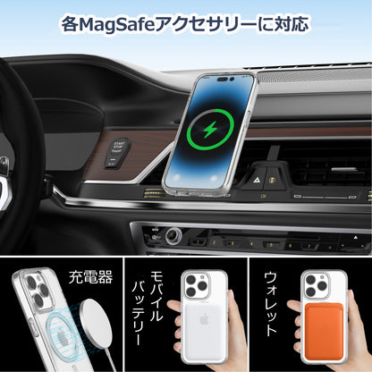【MagSafe対応 クリアケース】iPhone ケース