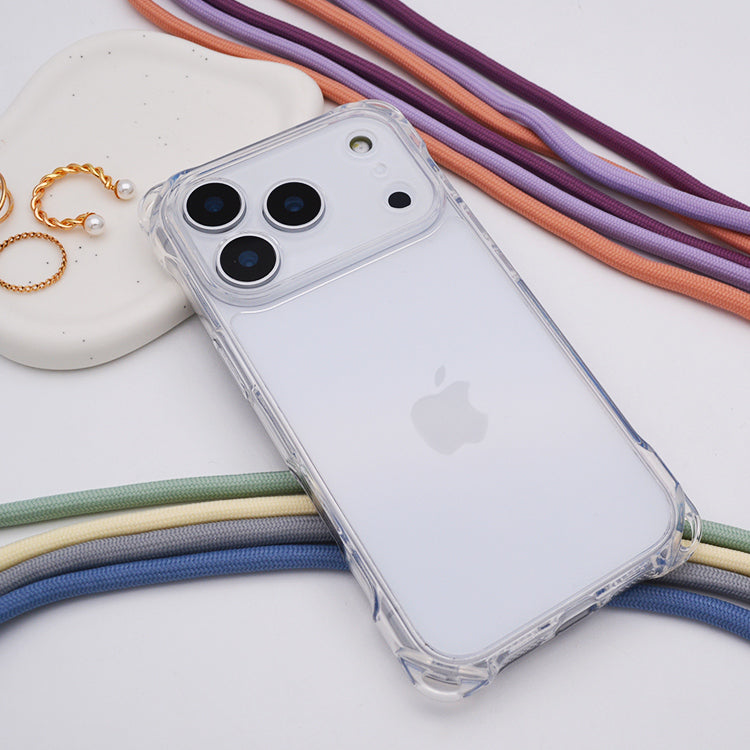【クリアスマホショルダー】 iPhoneケース