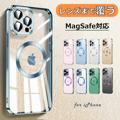 【レンズまで保護】MagSafe対応 iPhone17 ケース iPhone16e iPhone17Pro ケース iPhone15 iPhone16 ケース iPhone14 iPhone12 iPhone13 mini ケース クリア iPhone17 Air Pro Max Plus SE3 ケース iPhone11 iPhoneケース スマホケース 韓国 カバー