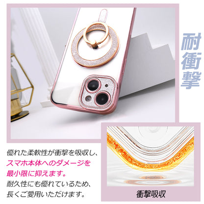 【キラキラ高級感】iPhone ケース MagSafe対応