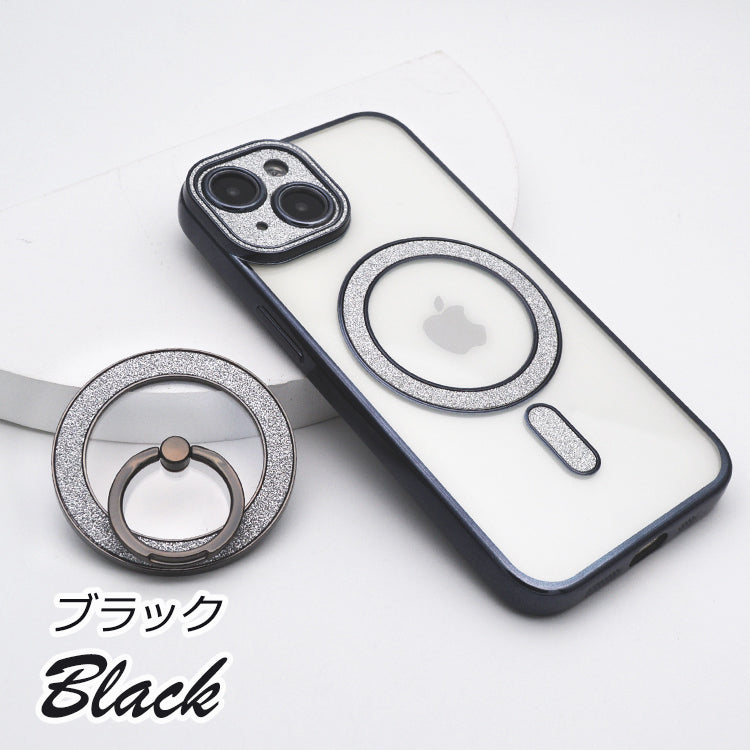 【キラキラ高級感】iPhone ケース MagSafe対応