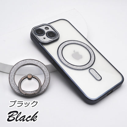 【キラキラ高級感】iPhone ケース MagSafe対応