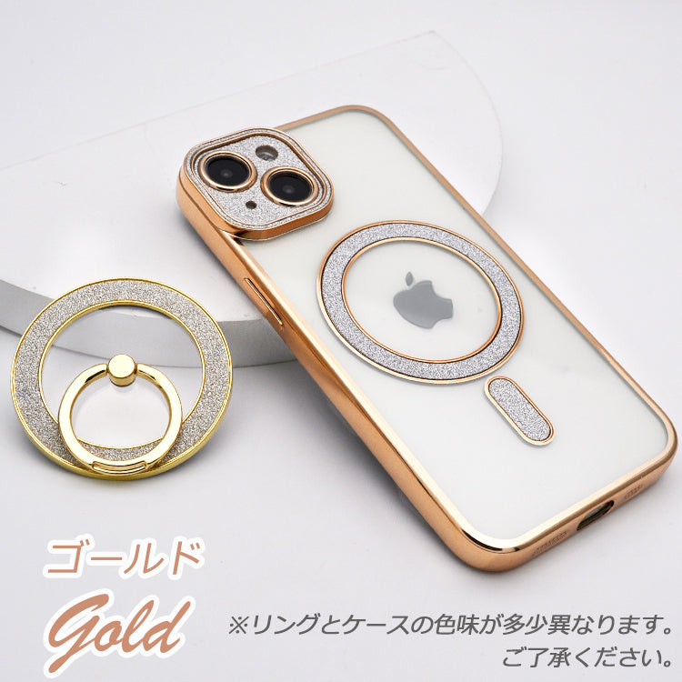 【キラキラ高級感】iPhone ケース MagSafe対応