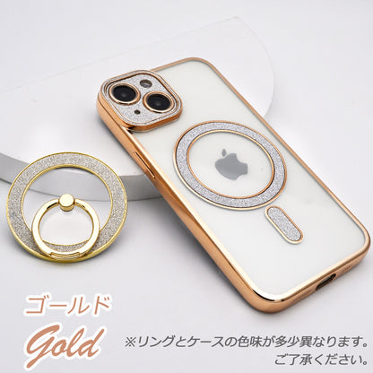 【キラキラ高級感】iPhone ケース MagSafe対応
