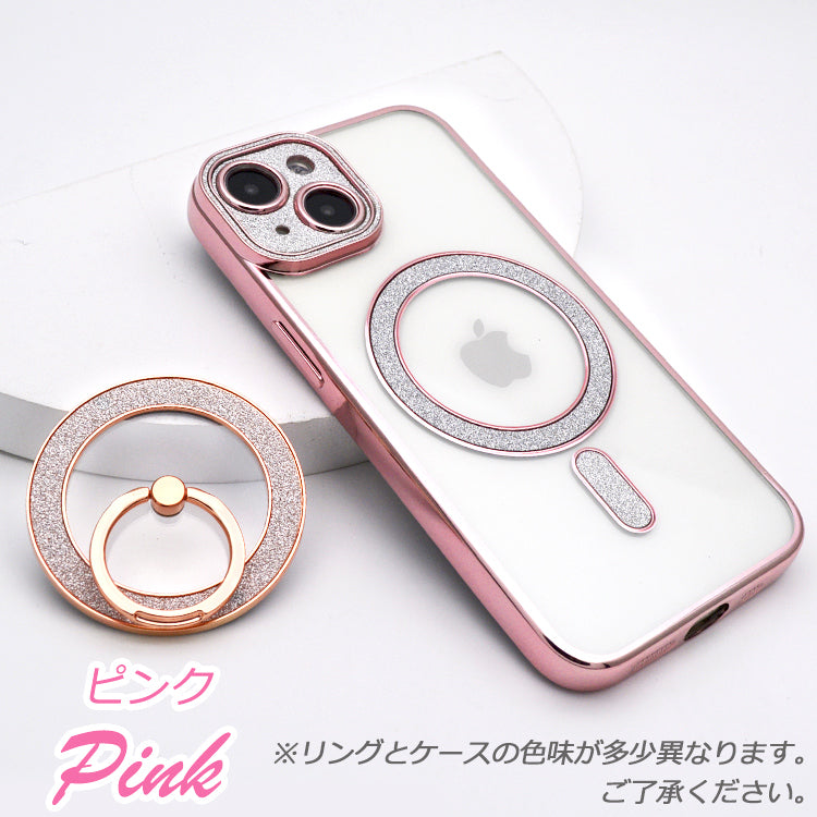 【キラキラ高級感】iPhone ケース MagSafe対応