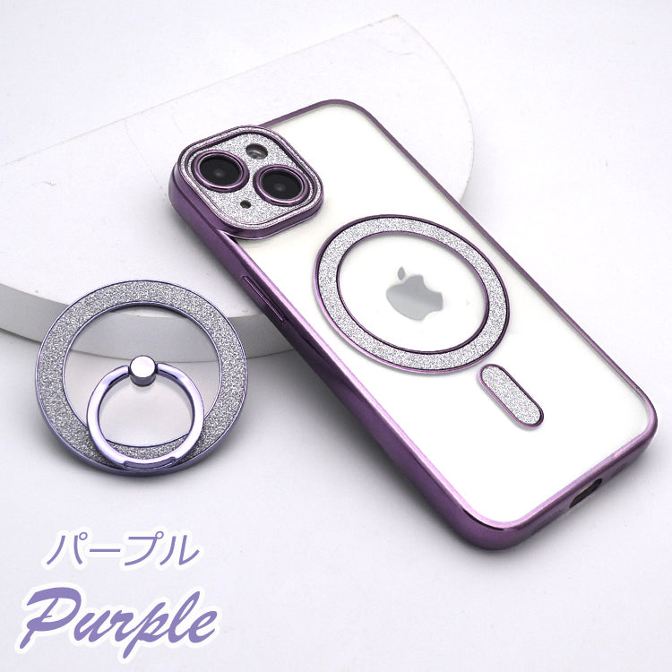 【キラキラ高級感】iPhone ケース MagSafe対応