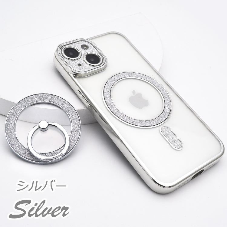 【キラキラ高級感】iPhone ケース MagSafe対応