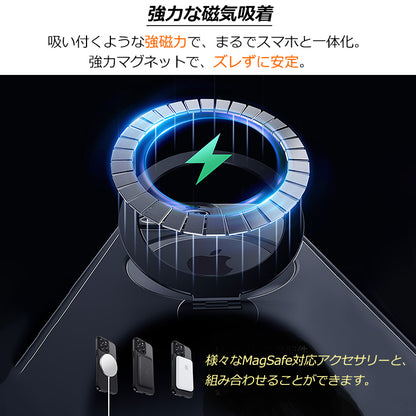 【多機能360°回転スタンド】Magsafe対応 iPhone16 ケース iPhone16e ケース iPhone15 ケース iPhone14 ケース Magsafe ケース iPhone12 iPhone13 ケース 16Pro iPhoneケース