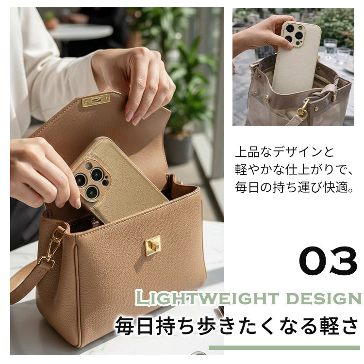 【高級感PUレザー】iPhoneケース MagSafe対応