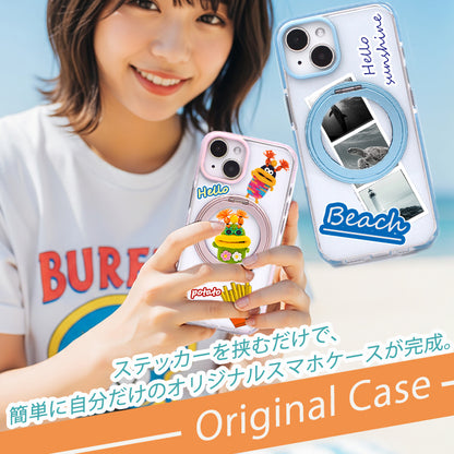 【 360°回転スタンド一体型】MagSafe対応 iPhone17 ケース iPhone17Pro ケース iPhone16 iPhone16e ケース iPhone14 iPhone15 ケース iPhone12 iPhone13 ケース iPhone17 Air Pro Max iPhoneケース スマホケース クリア カバー リング付き かわいい韓国