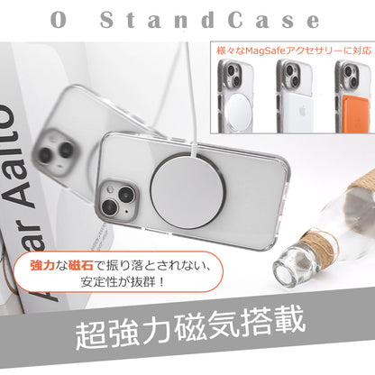 【 360°回転スタンド一体型】MagSafe対応 iPhone17 ケース iPhone17Pro ケース iPhone16 iPhone16e ケース iPhone14 iPhone15 ケース iPhone12 iPhone13 ケース iPhone17 Air Pro Max iPhoneケース スマホケース クリア カバー リング付き かわいい韓国