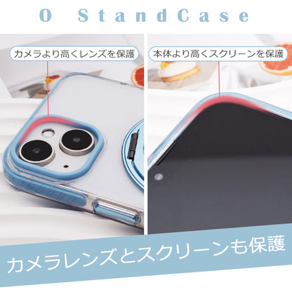【 360°回転スタンド一体型】MagSafe対応 iPhone17 ケース iPhone17Pro ケース iPhone16 iPhone16e ケース iPhone14 iPhone15 ケース iPhone12 iPhone13 ケース iPhone17 Air Pro Max iPhoneケース スマホケース クリア カバー リング付き かわいい韓国