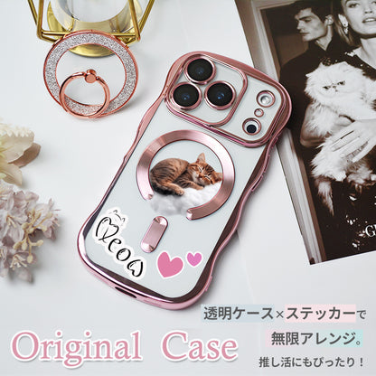 【なみなみ高級感】iPhone ケース MagSafe対応
