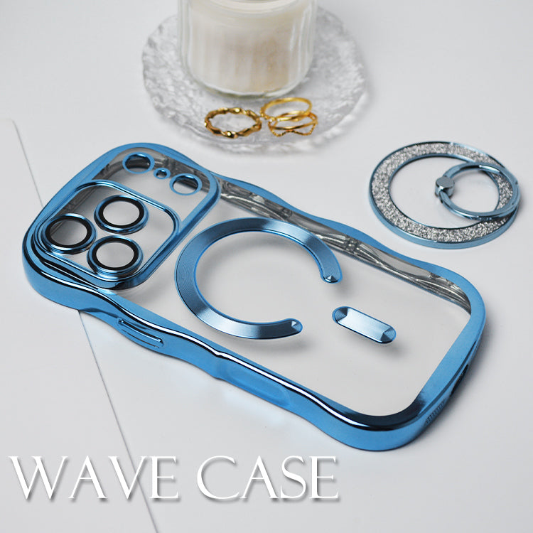 【なみなみ高級感】iPhone ケース MagSafe対応