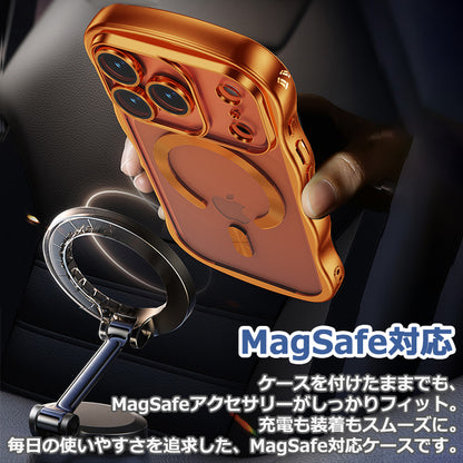 【なみなみ高級感】iPhone ケース MagSafe対応