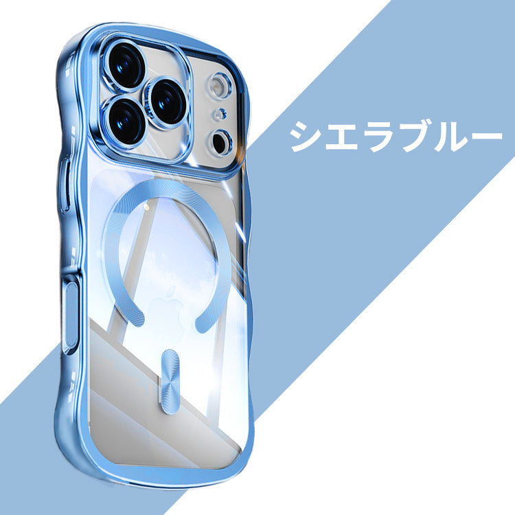 【なみなみ高級感】iPhone ケース MagSafe対応