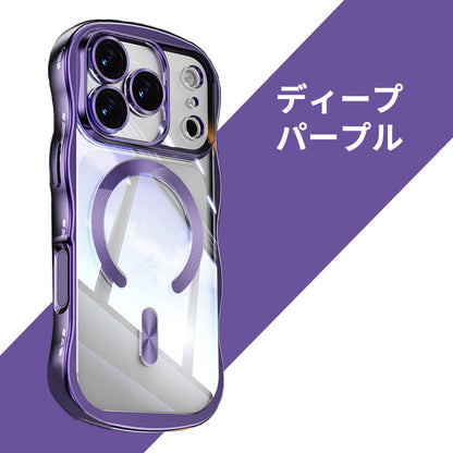 【なみなみ高級感】iPhone ケース MagSafe対応