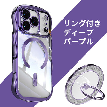 【なみなみ高級感】iPhone ケース MagSafe対応