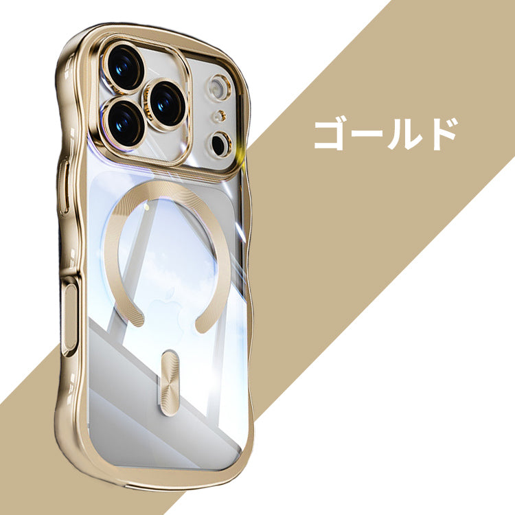 【なみなみ高級感】iPhone ケース MagSafe対応